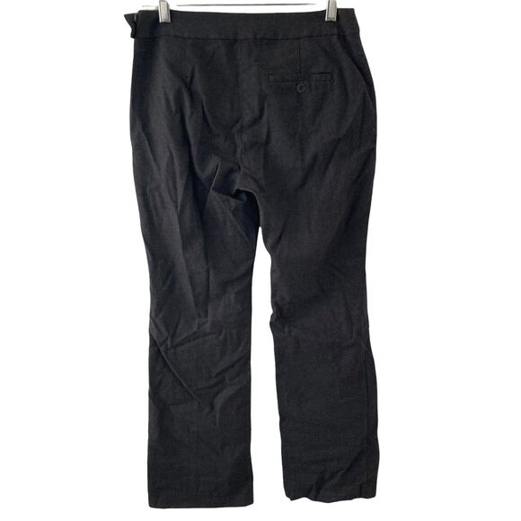 Eileen Fisher Pants Womens 6P Wool Blend Charcoal Black - Picture 2 of 10